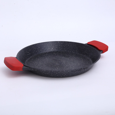 Hz531 Paella Spanish Seafood Plate Die Casting Aluminum Pot Korean Restaurant Seafood Lobster Rice Cooker