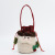 Christmas Decoration Apple Bag Foreign Trade Christmas Candy Gift Bag Snowman Elk Drawstring Bundle Handbag Wholesale