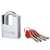 Rarlux 40-70mm High security Solid Padlock body plated shack