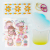 Goo Plate Notebook Acrylic Diamond Paste Combination Set Gradient Color Transparent Sheet Ancient Plate Notebook Material DIY Stickers