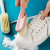 A3173 Long Handle Shoe Brush Hanging Plastic Shoe Brush Multifunctional Plain Color Cleaning Brush Does Not Hurt Shoes Soft Bristle Brush