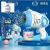 Popular Online Popular Handheld Gatling Automatic Bubble Machine Boys and Girls Bubble Gun Toy Night Stall Wholesale