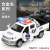 Children's Toy Car Model 1:32 Police Car Warrior Inertia Metal Car Simulation Sound and Light Music Car Toy