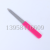 Various Styles Manicure Implement Stainless Steel Texture Nail File Plastic Handle Sand-Plated Metal Nail File