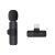 Microphone One-to-Two Outdoor Mobile Live Streaming Equipment Short Video Recording Radio Noise Reduction Microphone