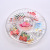 New Acrylic Dried Fruit Tray Living Room Compartment Melon and Fruit Box with Lid Modern European Plastic Fruit Plate Wholesale