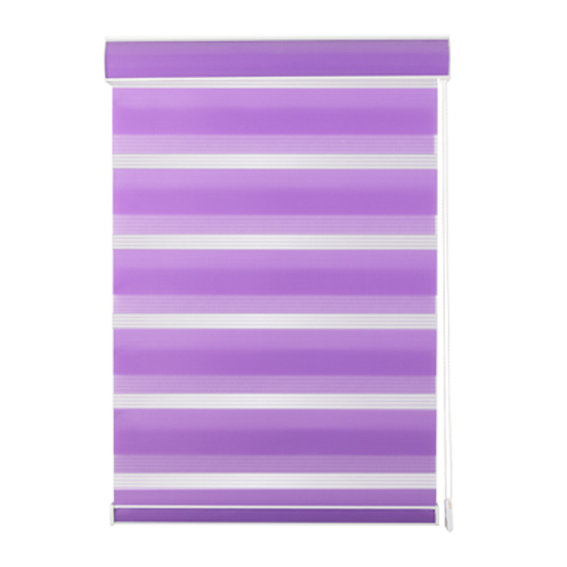 遮光窗帘柔纱帘窗帘杆百叶窗斑马帘日夜帘工厂直销