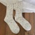 Loulor Socks Women's Winter Thickened Ideas Pure Color Japanese Tube Socks Cashmere Warm Bunching Socks Women's Socks Sakasaka Jiwu
