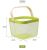 Hz103 Kitchen Portable Vegetable Washing and Draining Basket Square Thickened Storage Basket Household Stainless Steel Fruit Basket Wholesale