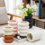 DIY Wholesale Creative Personality Nordic Simple Stacked Circle Ceramic Vase Domestic Ornaments Factory Processing