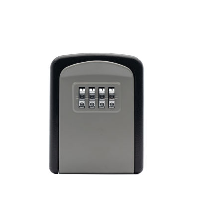 Solid high quality 4 digits wall mounted combination key saf