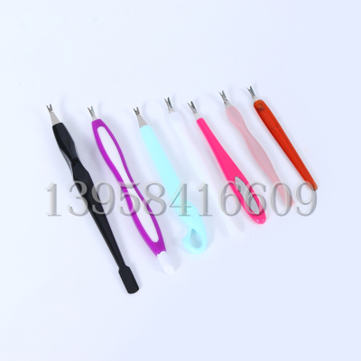 Factory Direct Sales All Kinds of Stainless Steel Texture Metal Nipper for Removing Dead Skin Manicure Manicure for Removing Dead Skin Manicure Edge Cutin Beauty Tools