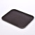 Plastic Seamless Rectangular Tray Hotel Western Restaurant Waiter Serving Food Wine Delivery Hand Tray Buffet Fast Food Plate