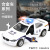 Children's Toy Car Model 1:32 Police Car Warrior Inertia Metal Car Simulation Sound and Light Music Car Toy