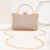 2022 New Cross-Border Foreign Trade Bow Thin and Glittering Box Dinner Bag Hand Chain Rhinestone Clutch Evening Bag
