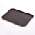 Plastic Seamless Rectangular Tray Hotel Western Restaurant Waiter Serving Food Wine Delivery Hand Tray Buffet Fast Food Plate