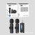 Private Model New Wireless Collar Clip Microphone One Drag Two 2.4G Three-in-One 3.5 Microphone TikTok Kuaishou Video