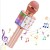 Phone Microphone Children's Wireless Microphone Gadget for Singing Songs Bluetooth Audio Factory Direct Sales Hot Sale