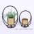 Home Balcony Living Room Bedroom Plant Flower Pot Decoration Pin Creative and Slightly Luxury Iron Flower Pot Ceramic Factory Direct Supply
