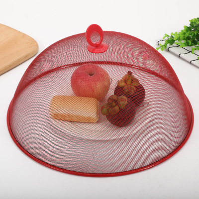 Hz441 Kitchen Food Fruit Breathable Cover round Food Cover Vegetable Cover Dining Table Anti Fly Insect-Proof Vegetable Cover