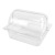 Rectangular Cover Plastic Food Preservation Cover Food Cover Pc Transparent Drop-Resistant Acrylic Cake Cover Fruit Plate Cover
