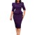 D221m Amazon Independent Station Summer Solid Color Slim-Fit Sheath Beaded Pencil Skirt Professional Plus Size European And American Style Dress