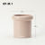 Qijiayue Simple Ins Ceramic Flower Pot Modern Garden Solid Color Matte Handmade Niche Desktop Breathable Basin