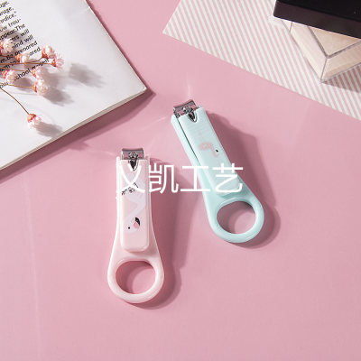 Flamingo Nail Clippers Nail Clippers Sharp Cute Cartoon Campus Youth Fresh Foreign Trade Popular Style Gift Fashion
