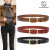 Retro Belt Women's Korean-Style Pin Buckle Leather Belt Women's All-Matching Jeans Decorative First Layer Leather Belt Women's Pant Belt