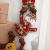 Cross-Border Hot Selling Christmas Decorations Christmas Pendant Three-Piece String Santa Claus Snowman Elk Hanging Ornaments