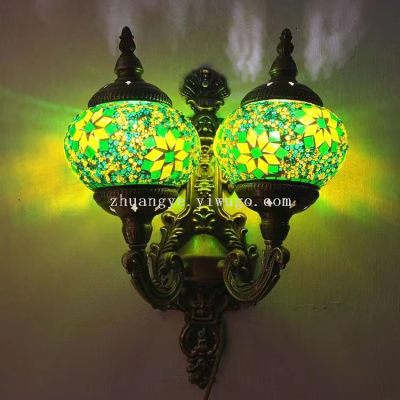 Turkey Characteristic Small Olive Wall Lamp Living Room Dining Room Hotel Homestay Bar KTV Club Wall Lamp Chandelier