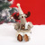 Cross-Border New Product Christmas Ornament Handmade Soft Feet Snowman Doll Santa Doll Holiday Home Decoration Supplies