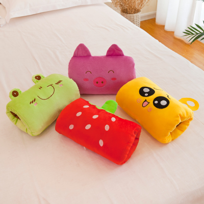  Toy Cartoon Hand Warmer Pillow Hand Warmer Plush Multifunctional Hand Warmers Doll Afternoon Nap Pillow Gift Wholesale