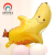 Summer Farm Cartoon Smiley Face Vegetable Carrot Grape Corn Banana Shape Children Inflatable Toy Balloon