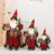 Cross-Border Direct Sales Christmas Cute Fat Version Smile Standing Santa Claus Doll Window Table Decorative Ornament