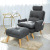 Lazy Sofa Single Bedroom Balcony Sofa Bed Simple Leisure Removable and Washable Massage Armchair Sofa