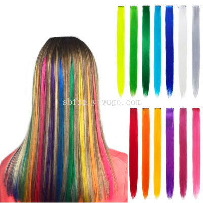 Chemical Fiber Color Clip Hair