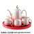 Jingdezhen Ceramic Water Set European Coffee Cup Teapot Set Cold Kettle Ceramic Cup Kitchen Supplies