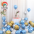 Factory Supply 10-Inch 1.8G Metal Balloon Birthday Decoration Wedding Bedroom Background Wall Layout Chrome Color Balloon