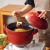 Ceramic Pot King "Thousand Flavor Pot" Household Soup Casserole Ceramic Saucepan Chinese Casseroles Soup Pot High Temperature Resistance Earthen Jar Soup Poy