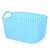 Imitation Rattan Storage Basket Plastic Hollow Desktop Sundries Organizer Storage Basket Bathroom Clothing Cosmetics Storage Basket