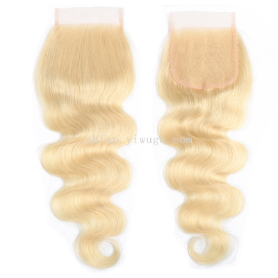 Real Hair Lace Hair Piece 4*4 Real Person Brazilian Hair Body Wave