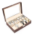 PU Leather Watch Box Case Professional Holder Organizer for Clock Watches