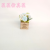 Artificial/Fake Flower Bonsai Wood Basin with Light Hydrangea Decoration Ornaments