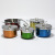 Hz264 Stainless Steel Pot Set Color Flat Pot Set Five-Piece Induction Cooker Applicable Cooking Pot Set