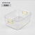 Weituo Acrylic Jewelry Finishing Light Luxury Storage Box Transparent Stationery Office Cosmetics Storage Display Box