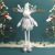 Cross-Border New Arrival Christmas Decorations Strap Retractable Christmas Doll Christmas Holiday Dress up Show Window Decoration