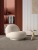 Nordic Light Luxury High-Profile Figure Lazy Sofa Home Living Room Balcony Leisure Ins Style Lambswool Single-Seat Sofa Chair