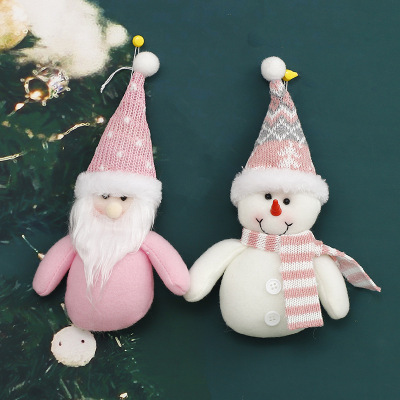 Christmas Decorations Party Decoration Santa Snowman Doll Doll Gift Boys and Girls Desktop Decoration