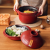 Ceramic Pot King "Thousand Flavor Pot" Household Soup Casserole Ceramic Saucepan Chinese Casseroles Soup Pot High Temperature Resistance Earthen Jar Soup Poy